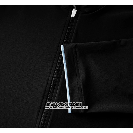 2019 Maillot Ciclismo La Passione Noir Blanc Manches Courtes et Cuissard